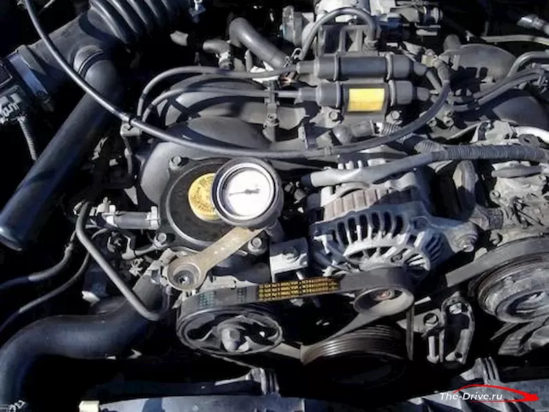 Subaru - Проверка давления масла в двигателе