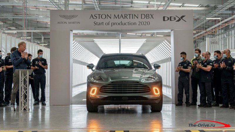 Aston Martin DBX SUV официально поступает в производство