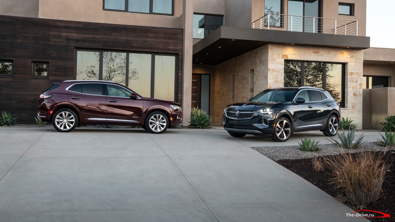 Buick официально представляет обновленный Envision 2021 года