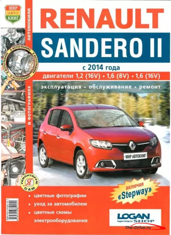 Renault Sandero II [Stepway] (с 2014 года): Руководство по эксплуатации, обслуживанию и ремонту автомобиля